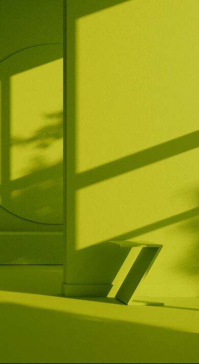 Lime light and shadow