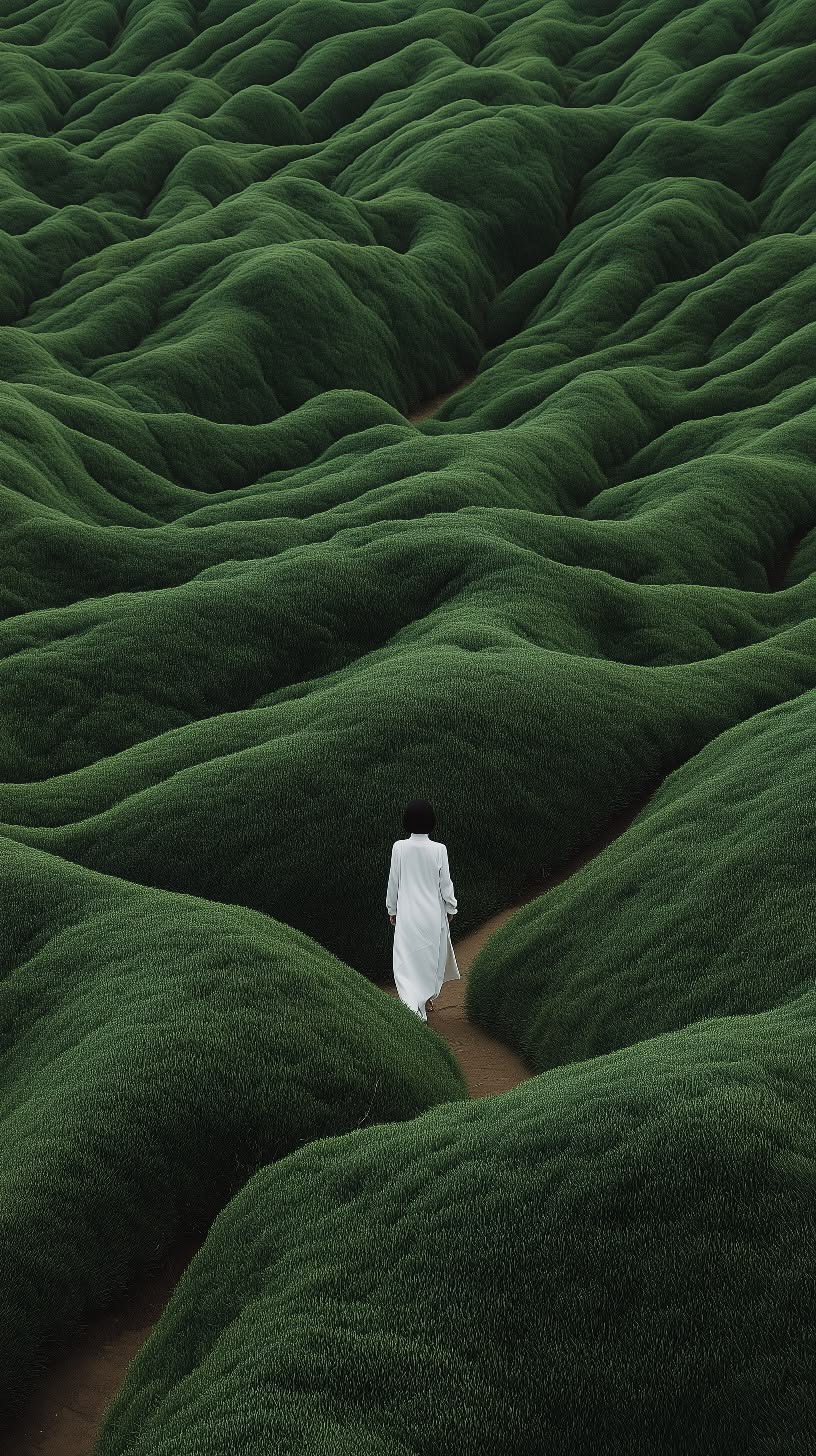 A path through the hills